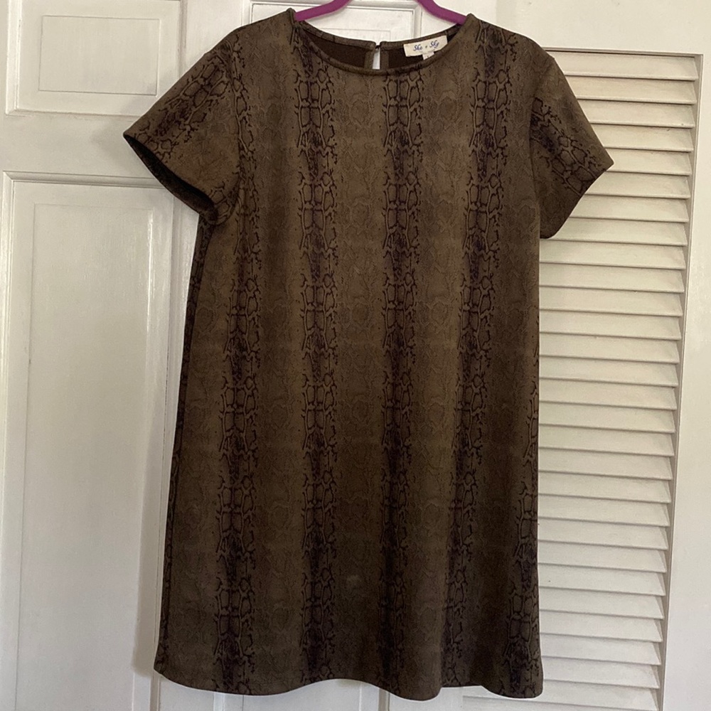 Snakeskin Dress